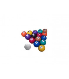 Jogo de bolas numeradas e coloridas 50 mm - Sinuca / Bilhar